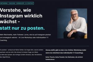 Instagram Coaching & Workshops