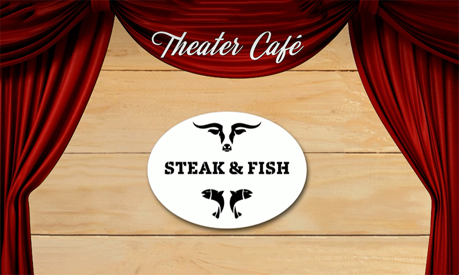 Screenshot der Website von Theater Café